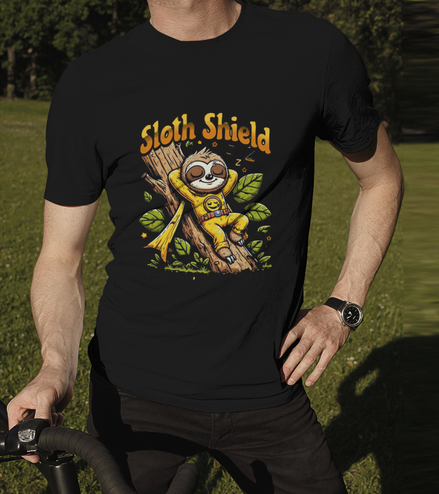 Sloth Shield Protector Of The Trees T-Shirt