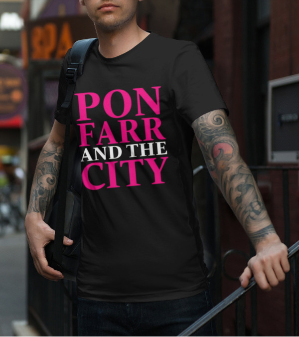 Pon Farr And The City Star Trek Parody Text T-Shirt