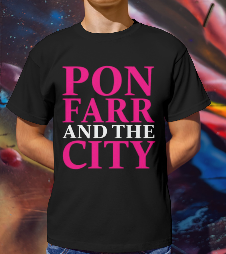 Pon Farr And The City Star Trek Parody Text T-Shirt