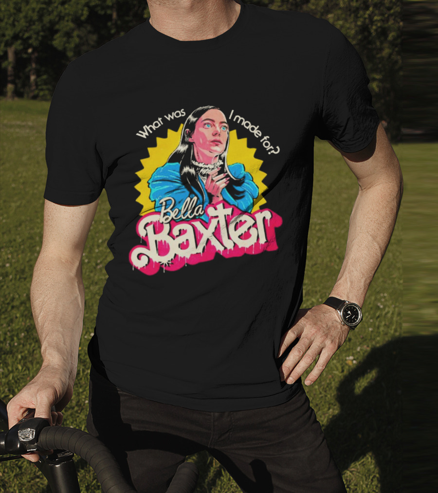 What Was I Made For Bella Baxter Retro Comic T-Shirt