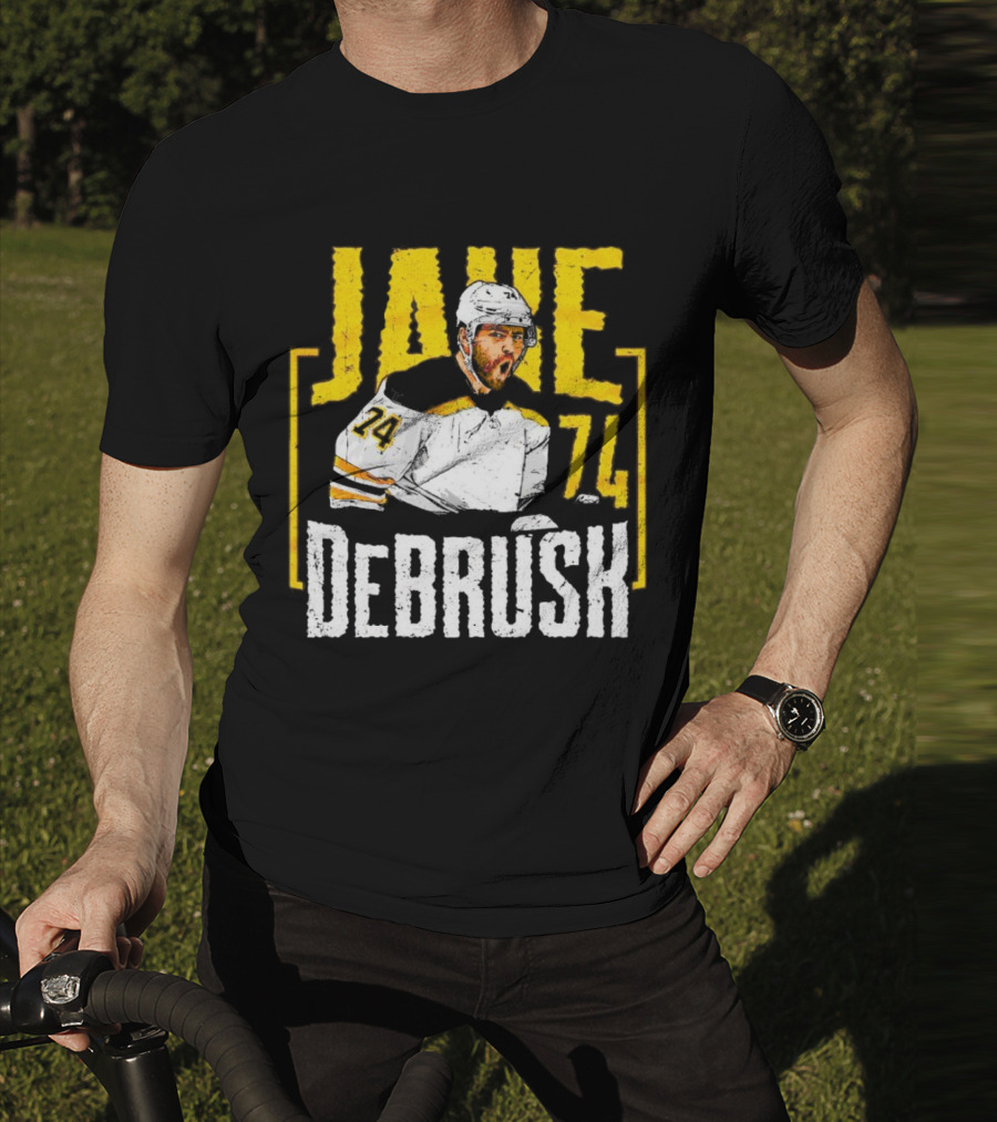 Jake DeBrusk 74 Boston Hockey Player T-Shirt