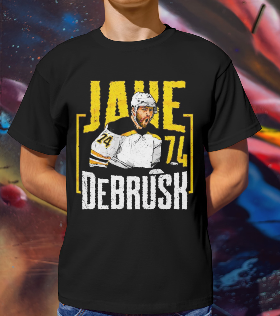 Jake DeBrusk 74 Boston Hockey Player T-Shirt