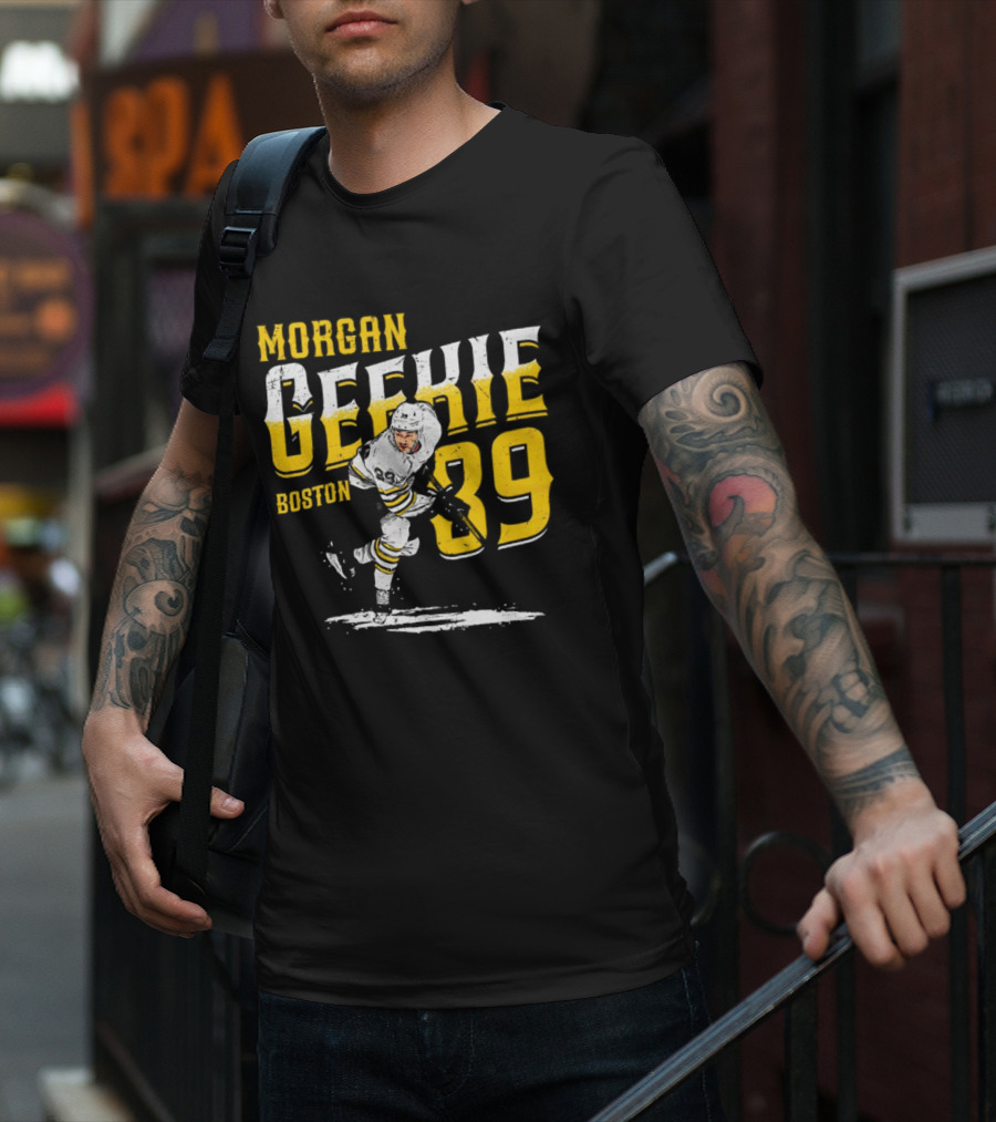 Morgan Geekie Boston 39 Hockey Player T-Shirt