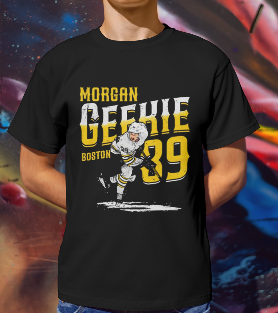 Morgan Geekie Boston 39 Hockey Player T-Shirt