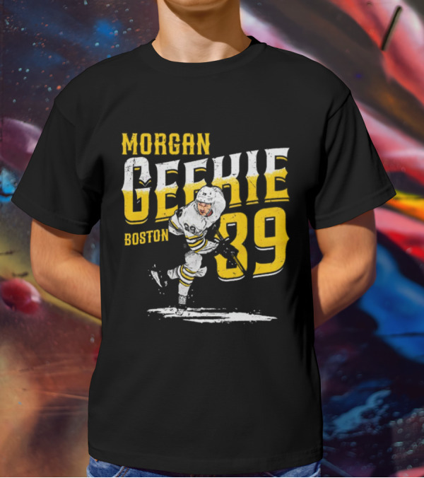 Morgan Geekie Boston 39 Hockey Player T-Shirt