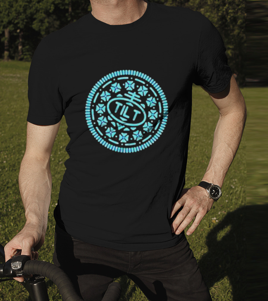 TILT Thank You Oreo Style Cookie Stars T-Shirt