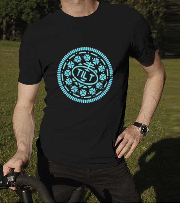 TILT Thank You Oreo Style Cookie Stars T-Shirt