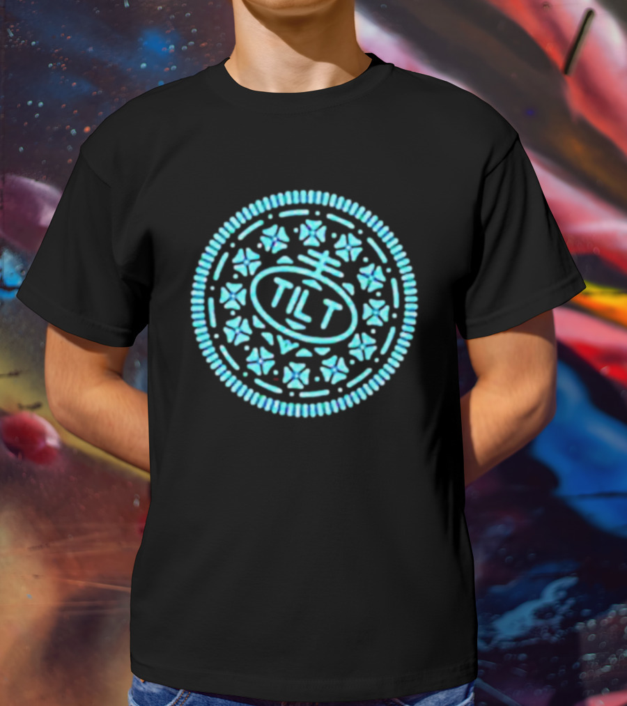 TILT Thank You Oreo Style Cookie Stars T-Shirt