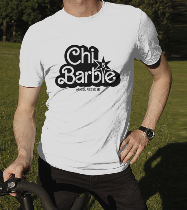 ChiBarbie Angel Reese Chicago Sky 5 Star T-Shirt