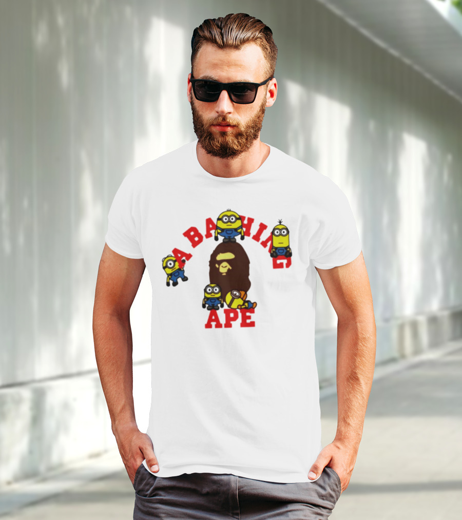 A Bathing Ape Minion Collaboration T-Shirt