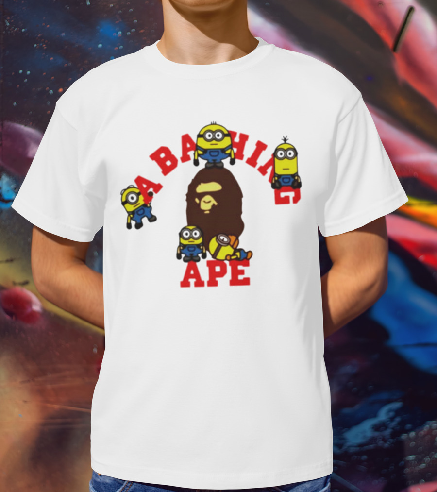 A Bathing Ape Minion Collaboration T-Shirt