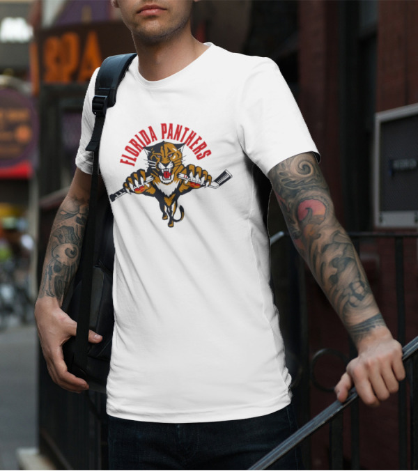 Florida Panthers Hockey Break The Stick Fierce T-Shirt