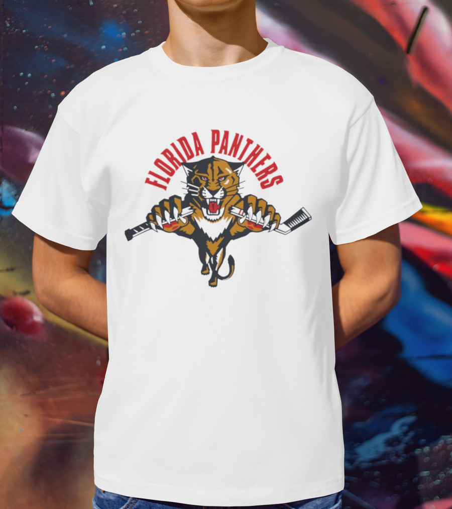 Florida Panthers Hockey Break The Stick Fierce T-Shirt