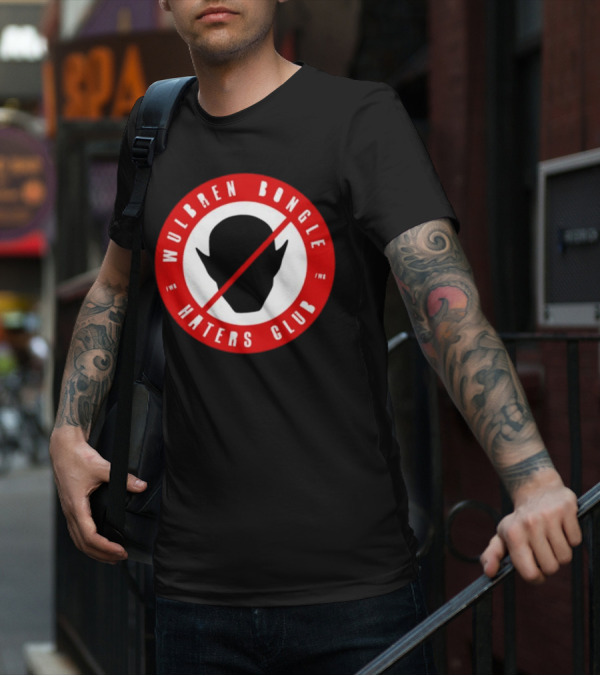 Wulbren Bongle Haters Club Red Circle T-Shirt