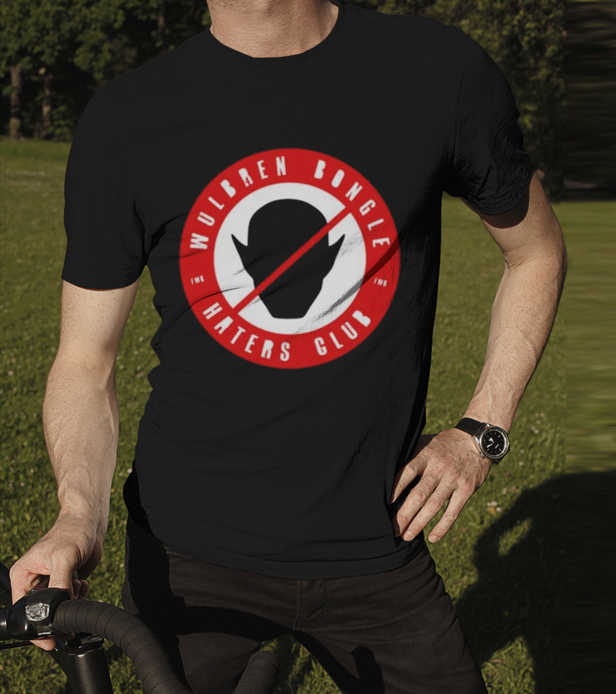 Wulbren Bongle Haters Club Red Circle T-Shirt