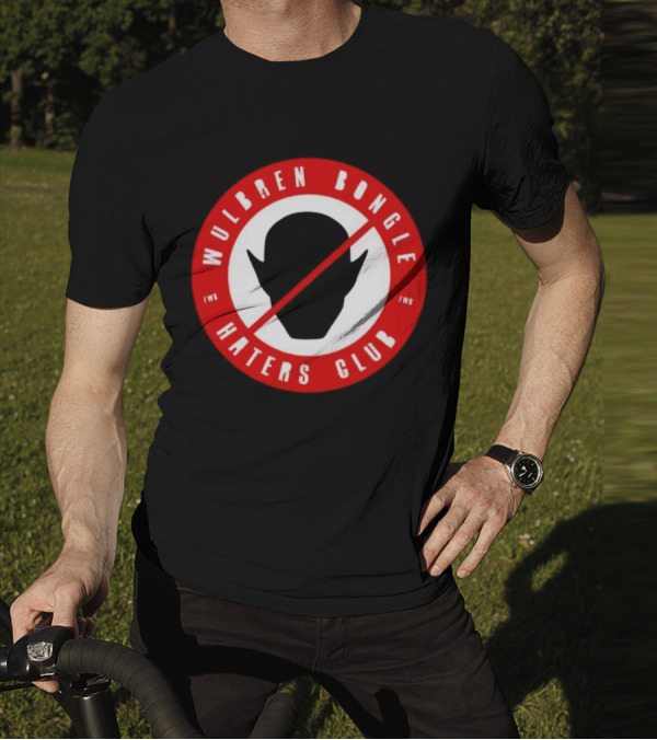 Wulbren Bongle Haters Club Red Circle T-Shirt