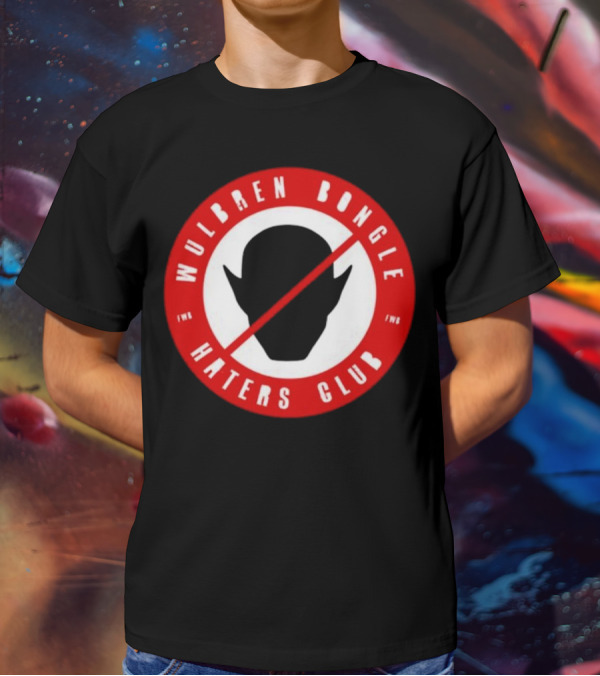 Wulbren Bongle Haters Club Red Circle T-Shirt