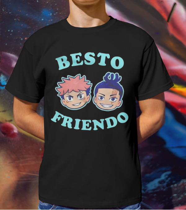 Besto Friendo Jujutsu Kaisen Yuji And Todo T-Shirt