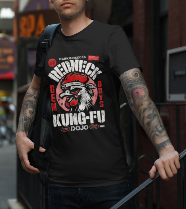 Mark Briscoe's Redneck Kung-Fu Dojo Dem Boys Sammy Funk Strong Style AEW T-Shirt