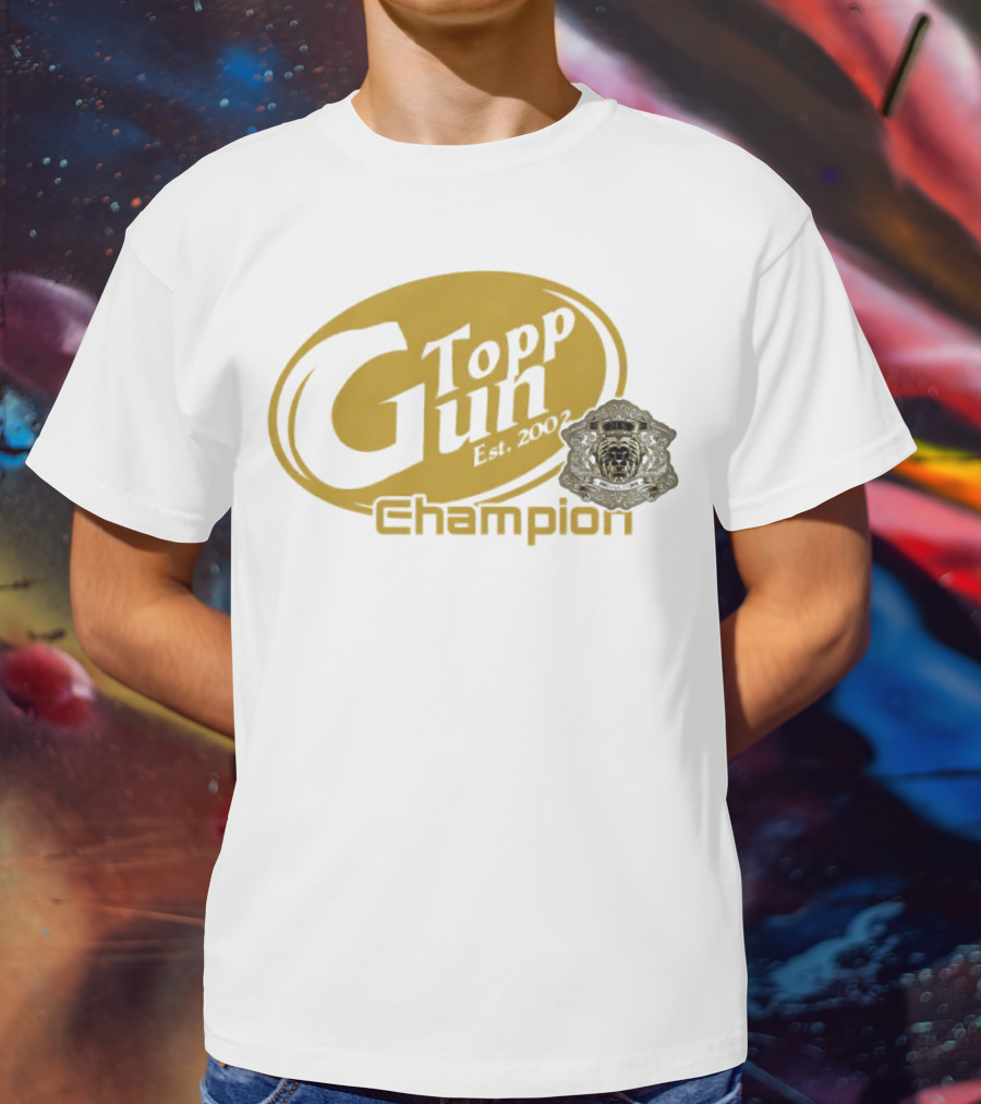 Topp Gun Champion Est. 2002 T-Shirt