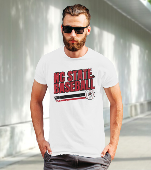 NC State Baseball Wolfpack Logo T-Shirt