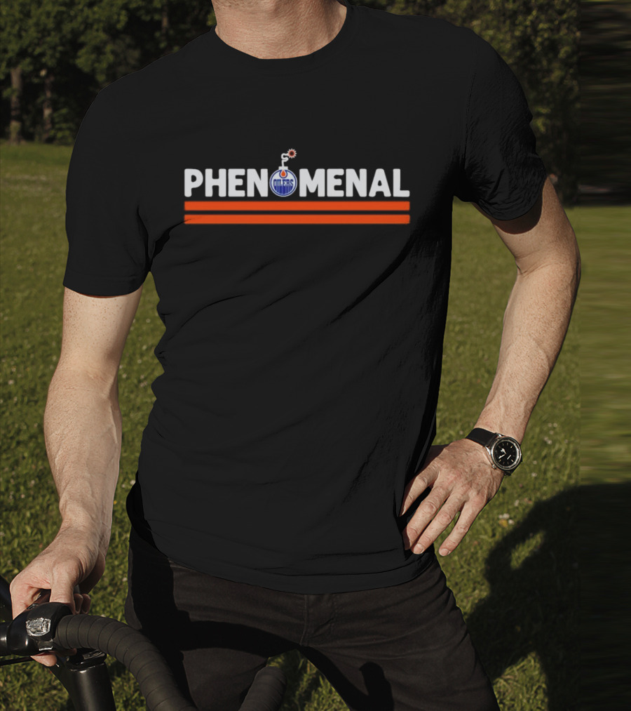 Phenomenal Edmonton Oilers NHL Hockey T-Shirt
