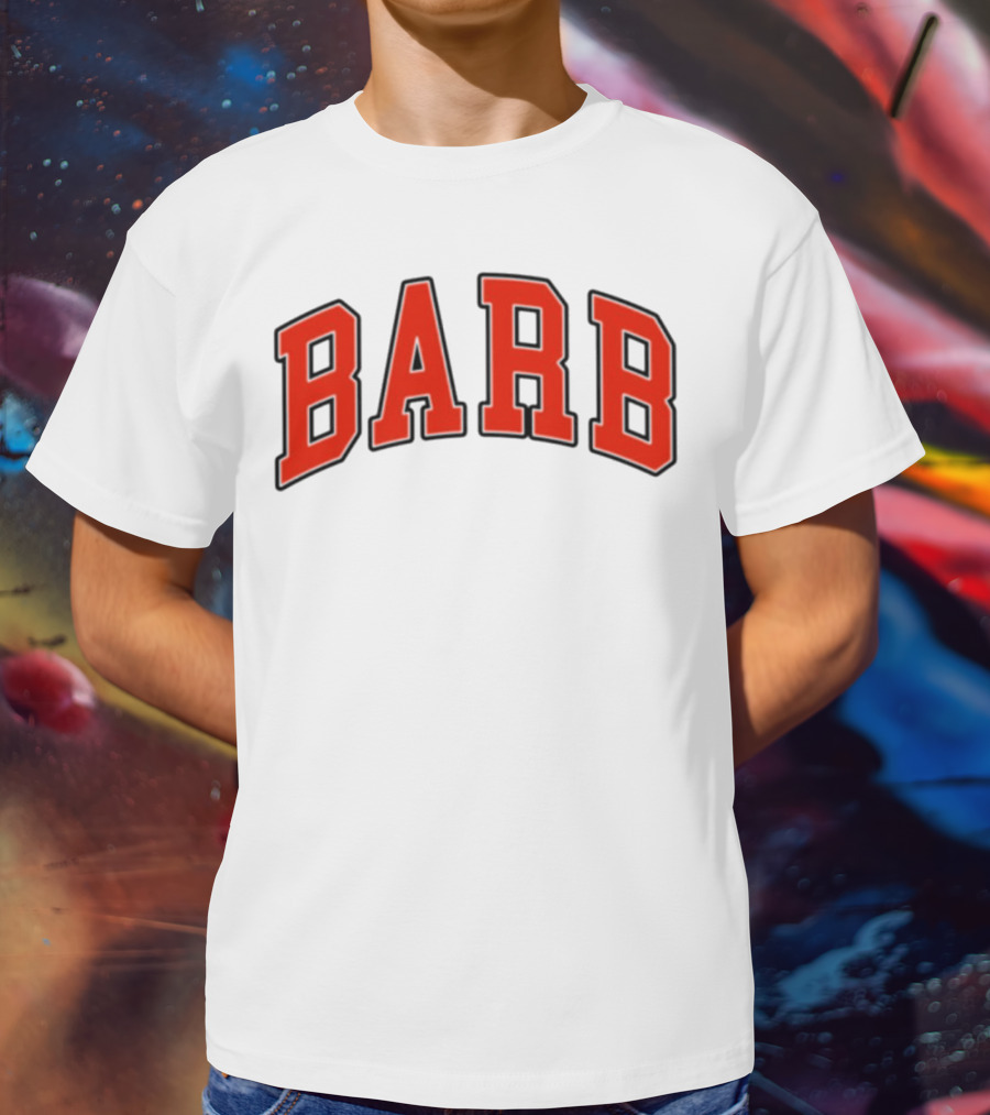 Nicki Minaj Barb Red Text Fandom T-Shirt