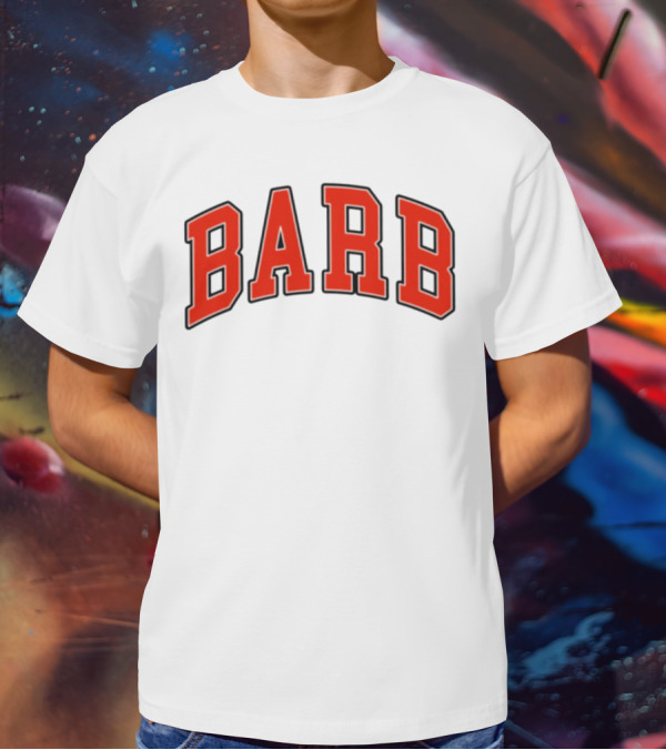 Nicki Minaj Barb Red Text Fandom T-Shirt