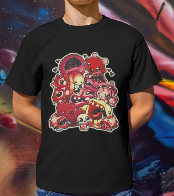 The Binding Of Isaac The Basement Monsters Collection T-Shirt
