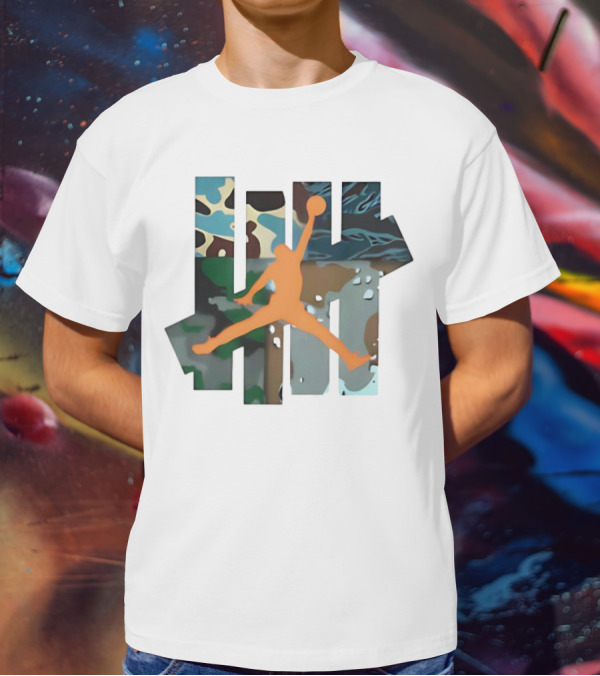 Luka Doncic Jordan X Undefeated Camo Jumpman Be More Prepared Than Anyone Else T-Shirt