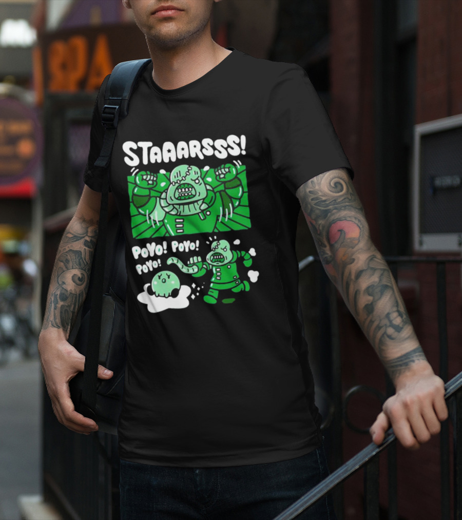 STAAARSSS Poyo Poyo Poyo Alien Creature Encounter T-Shirt