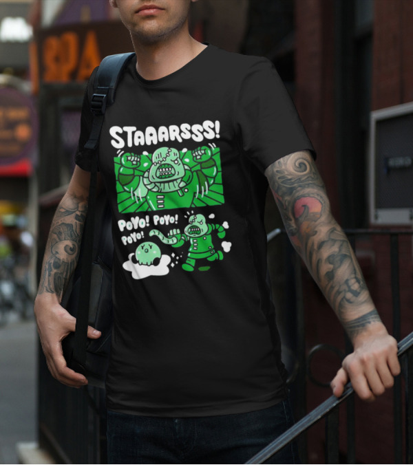 STAAARSSS Poyo Poyo Poyo Alien Creature Encounter T-Shirt