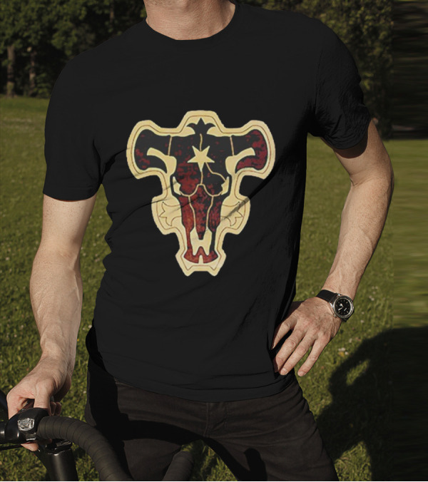 Zora Ideale Black Bull Symbol Black Clover Series T-Shirt