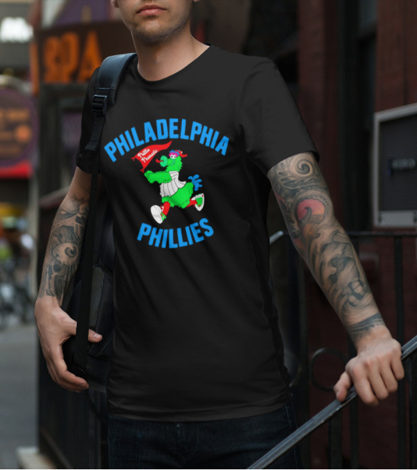 Philadelphia Phillies Phillie Phanatic Running T-Shirt