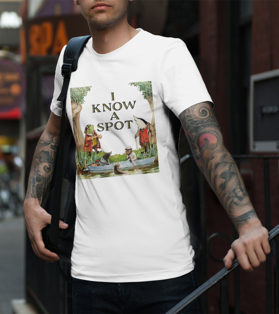I Know A Spot Animals By The River With Friends T-Shirt