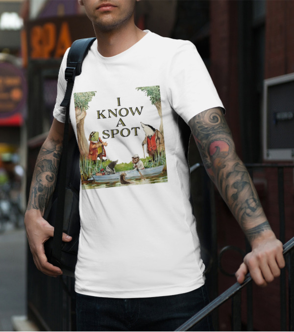 I Know A Spot Animals By The River With Friends T-Shirt