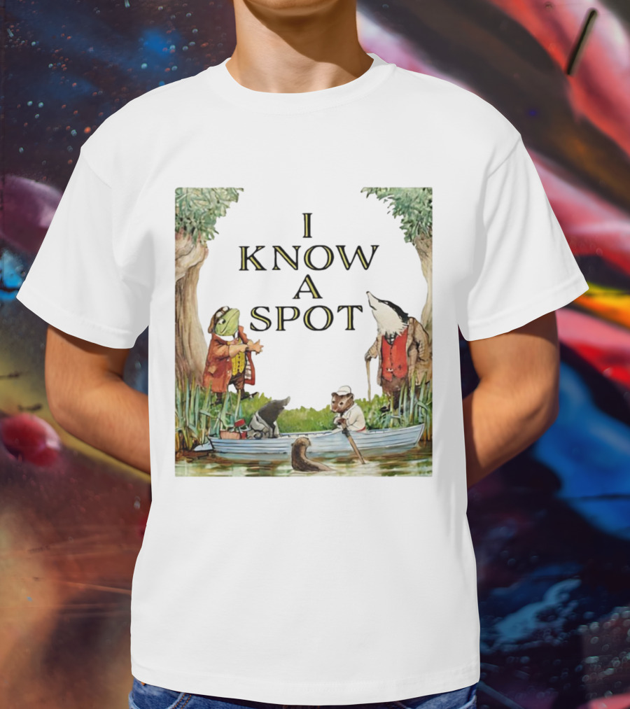 I Know A Spot Animals By The River With Friends T-Shirt