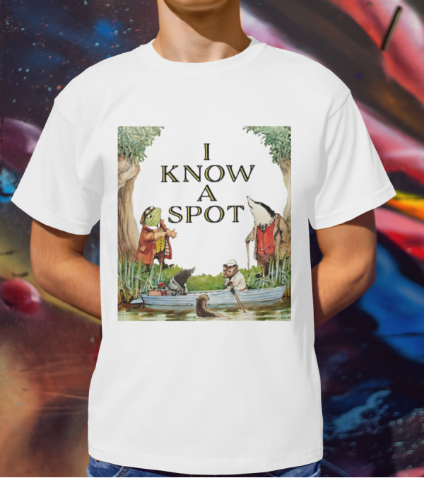 I Know A Spot Animals By The River With Friends T-Shirt
