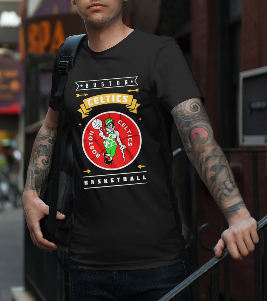 Boston Celtics NBA Basketball Boston Celtics Basketball T-Shirt