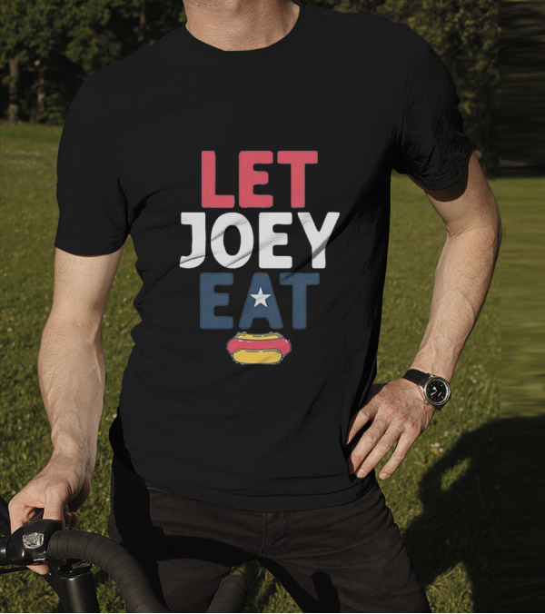 LET JOEY EAT Star Hotdog T-Shirt