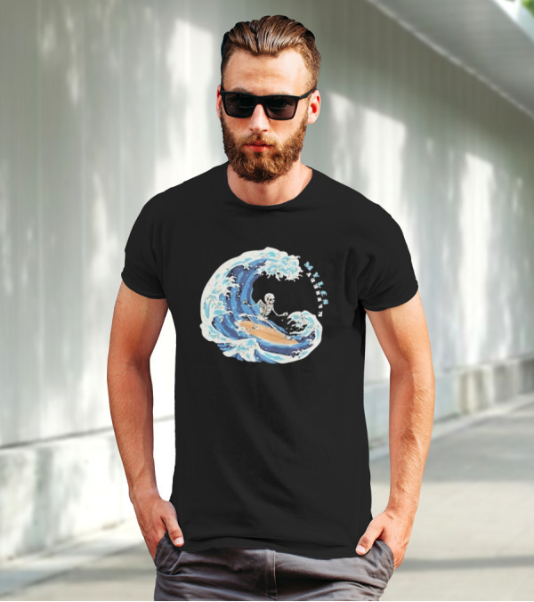 Myles Kennedy Skeleton Surf Wake T-Shirt
