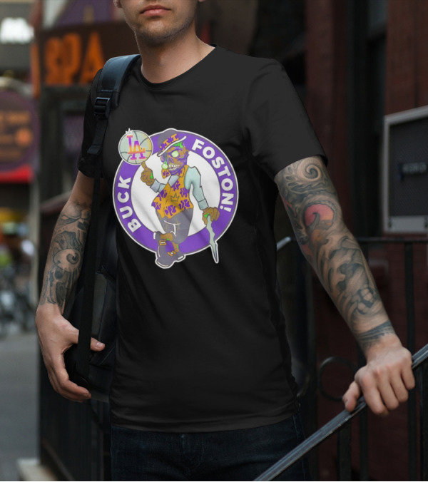Buck Foston LA Boston Celtics T-Shirt