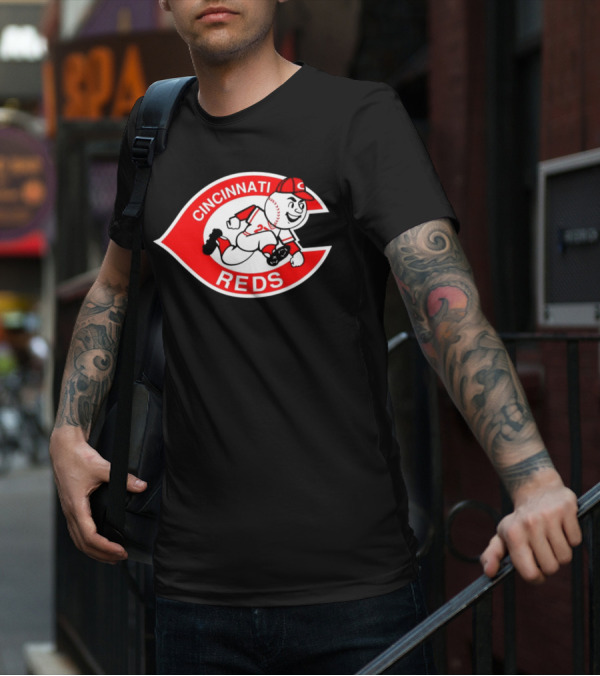 Cincinnati Reds Mascot MLB Baseball T-Shirt
