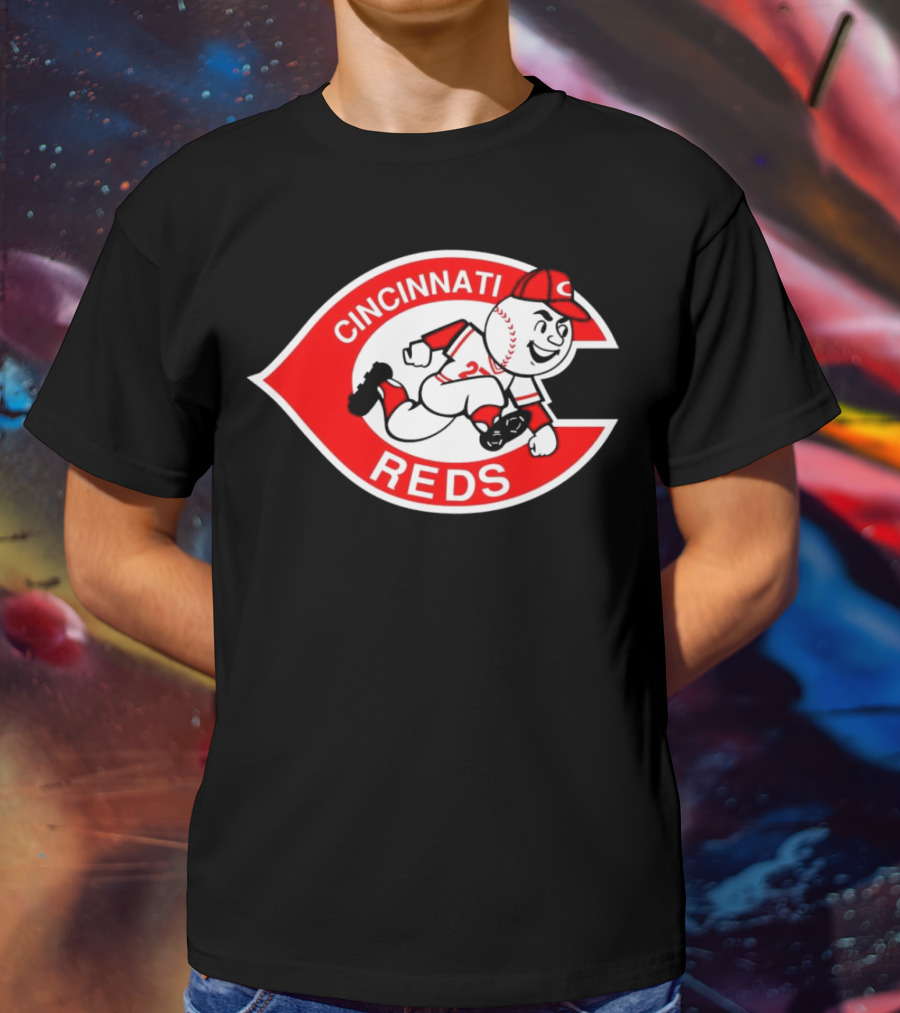 Cincinnati Reds Mascot MLB Baseball T-Shirt