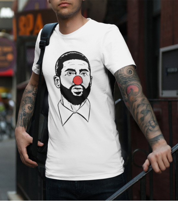 Kyrie Irving Clown Nose Basketball Player T-Shirt