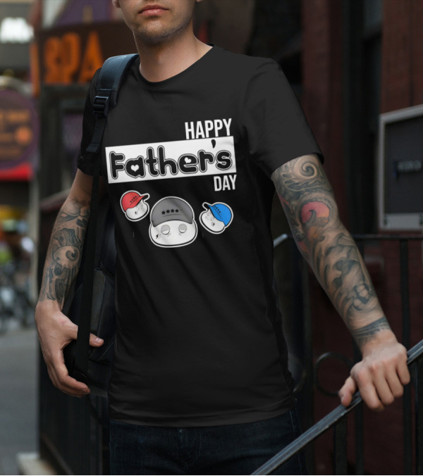 Happy Father’s Day Metokur Inspired Emoji Trio T-Shirt
