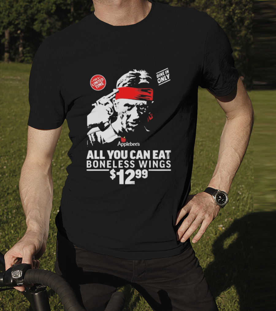 Applebee's All You Can Eat Boneless Wings Dine In Only For A Limited Time $12.99 T-Shirt