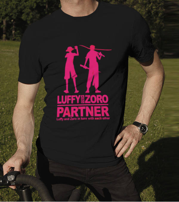 Luffy And Zoro Partner In Tune With Each Other T-Shirt