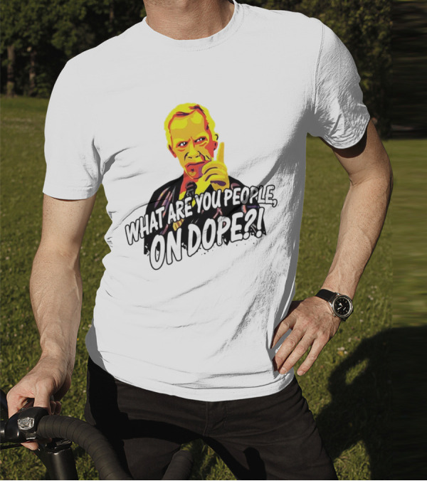 What Are You People On Dope Bold Pop Art Style Mr Hand T-Shirt