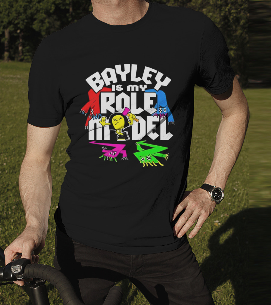 Bayley Is My Role Model Wacky Inflatable Tube Men T-Shirt